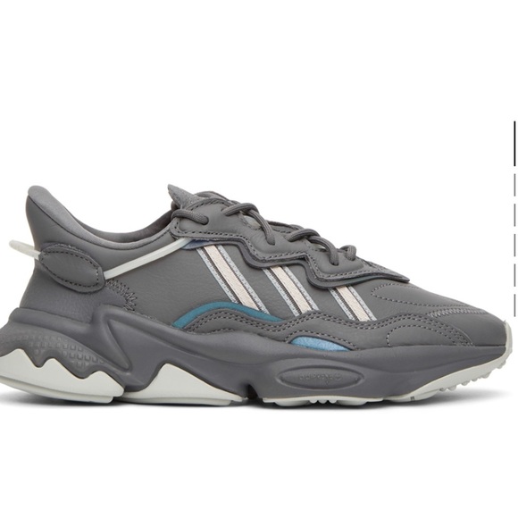 ADIDAS ORIGINALS Grey Ozweego Sneakers - Picture 1 of 6